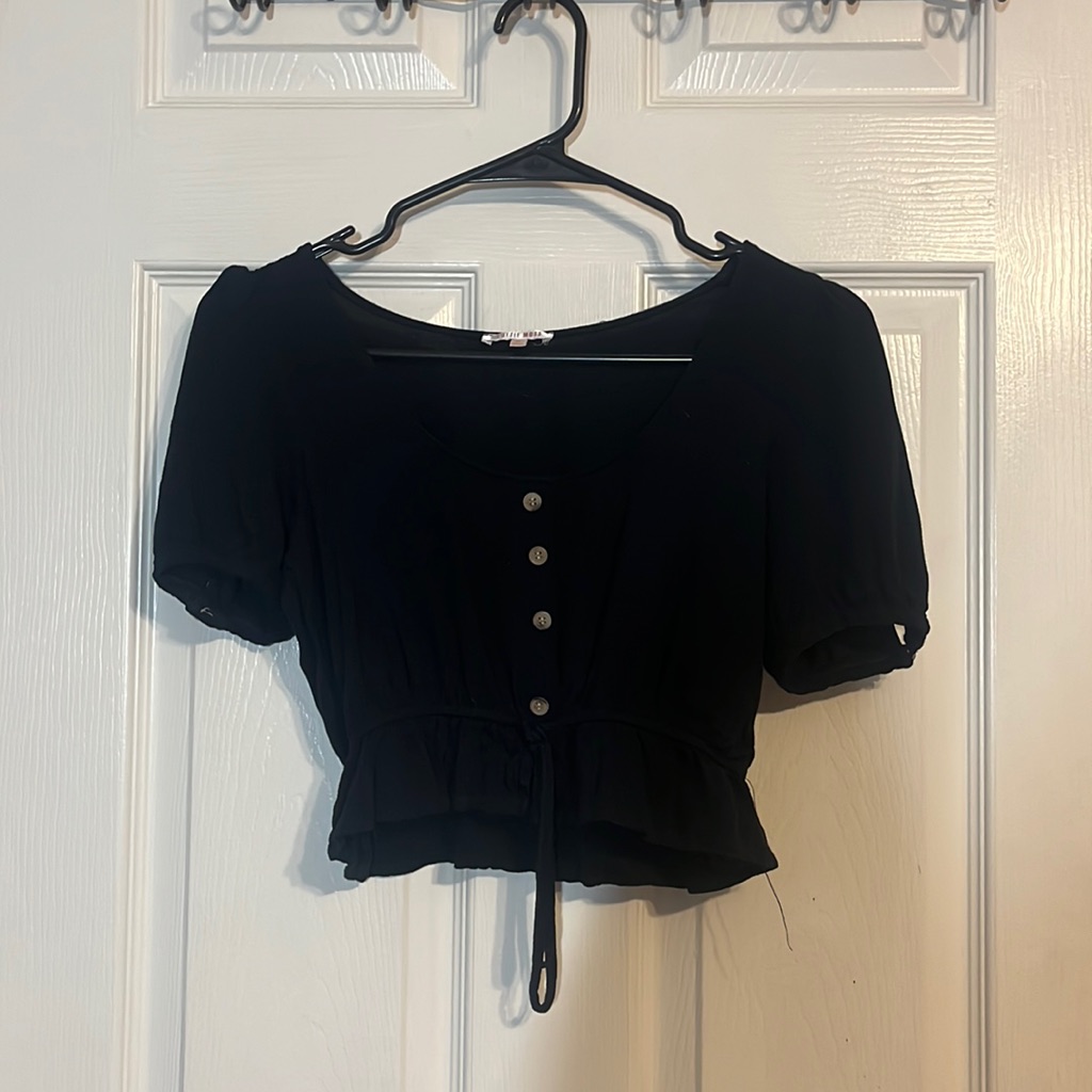 Crop Top With Bow
